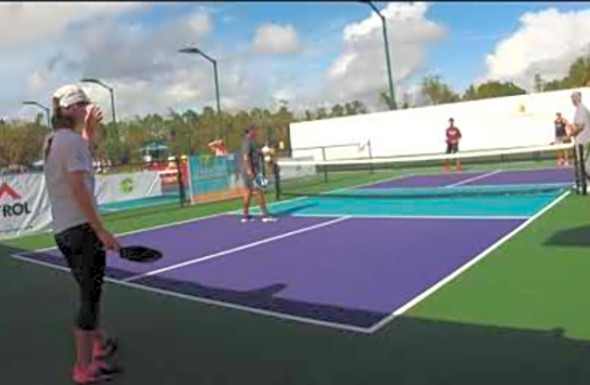 2019 World Pickleball Championships Irina Tereschenko/Joey Farias VS Rob Cassidy/Michelle Esquivel