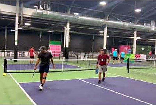 #112 Men Doubles Pickleball - Lucky Shots Summer Send Off Tournament game 13