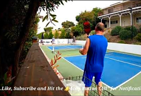 (Fri-06.04.22) Lance &amp; Dani - Pickleball Mt. Helix - San Diego