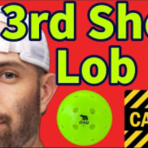 3rd Shot Lob in SUPER SLOW Motion