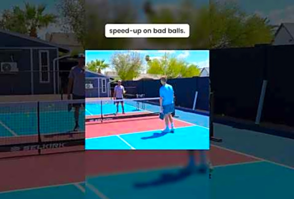 When to Speed Up in Pickleball (Most Players Miss This) Full length video is up now! #shorts