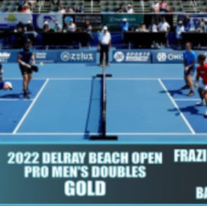 2022 APP Delray Beach Pickleball Open Pro Men&#039;s Doubles Gold: Frazier/Jo...