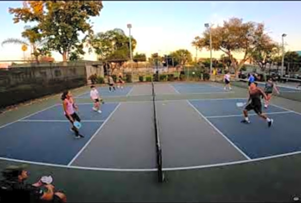 Bad Pickleball High Level Mixed 5.0 Jessie Irvine Hayden Patriquin Matt Manasse Emily Ackerman