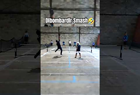 DIBOMBARDIR DENGAN SMASH! - Pickleball Indonesia