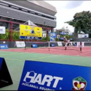 Partai Final Pickelball Kaltim Open 2024