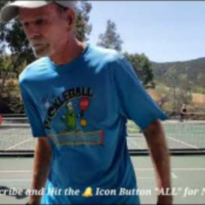 Lance &amp; Gary - Sunday Funday- Big Rock Park Pickleball - Santee, California