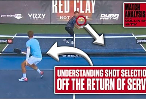 3rd Shot Placement: Collin Shick vs. Ben Johns PPA Florida Open Finals
