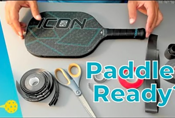 Is your Pickleball Paddle Ready for Play? - Learn How to add Grip, Lead Tape, and Protective Tape