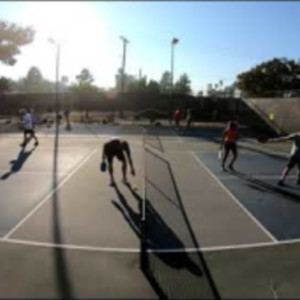 Bad Pickleball High level Rec play Jessie Irvine Brandon Kramer Jeff War...