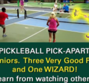 Pickleball! 5.0 Mixed Doubles Match! A Shot You&#039;ve Never Seen Before! Le...