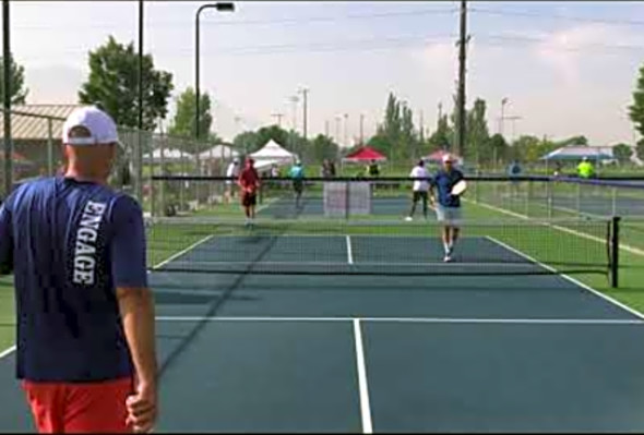 Yates &amp; Wright vs Evans &amp; Williams (2 of 3) 2018 Pickleball Tournament of Champions