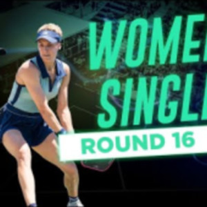 Kaitlyn Christian v Genie Bouchard at the Lapiplasty Pickleball World Ch...