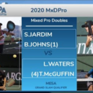 2020 PPA Mesa Qualifier MxDPro Semifinal Simone Jardim/Ben Johns v Leigh...