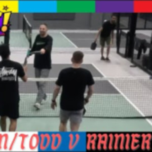 This Game is Crazy! Kishan/Todd V Rainier/Kyle 4K Pickleball atBCPC
