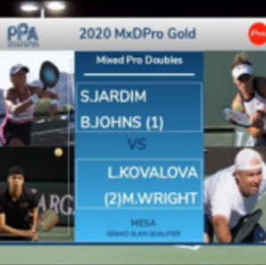 2020 PPA Mesa Qualifier MxDPro GOLD Kovalova/Wright v Jardim/Johns