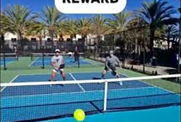 My FAVORITE play in pickleball - the RESET RESET REWARD #pickleball