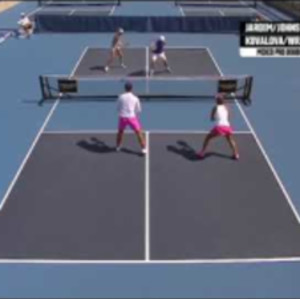 Ben Johns Splitting The Middle/Erne Pickleball Highlight - Atlanta Open ...