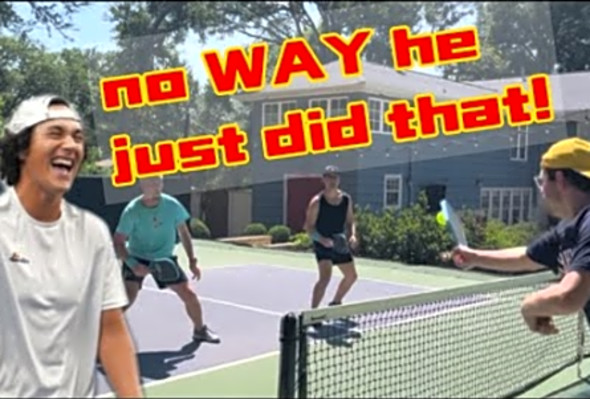 Pro forced to watch 3.0 pickleball