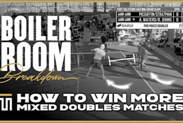 Become a Better Mixed Doubles Pickleball Player Using These Tips From Selkirk Pro Tyson McGuffin