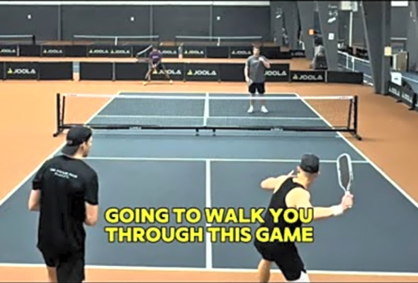 5.0 Pickleball Tournament- Dean Papakonstantis / Mikael Vollbach vs. Thomas Romano / Sanil Jagtiani