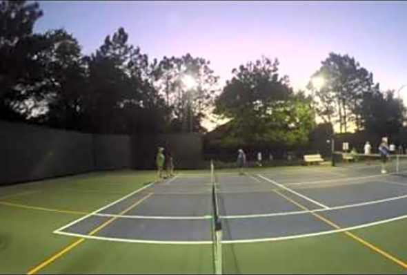 Some #pickleball play in DeLand, Florida! ......A Fun sport for all ages!