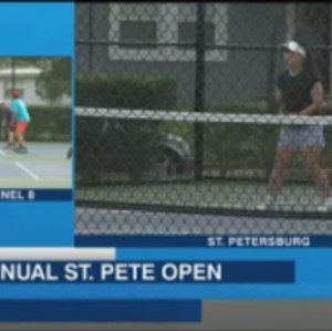 200 players compete in St. Pete open pickleball tournament