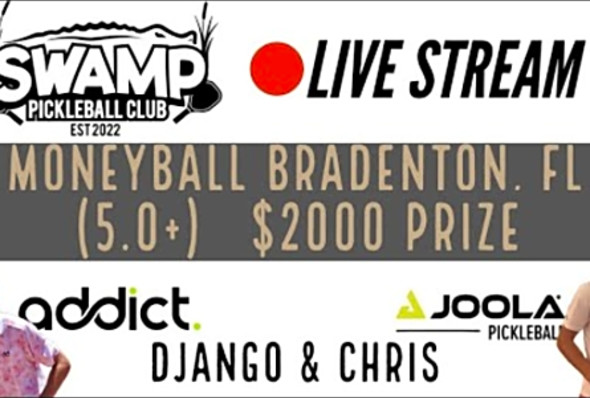 Championship Matches at The Golden Paddle Florida Open Moneyball - $2,000 PRIZE