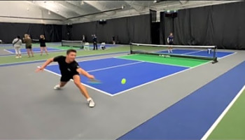 My First PRO Singles Pickleball Match Ever