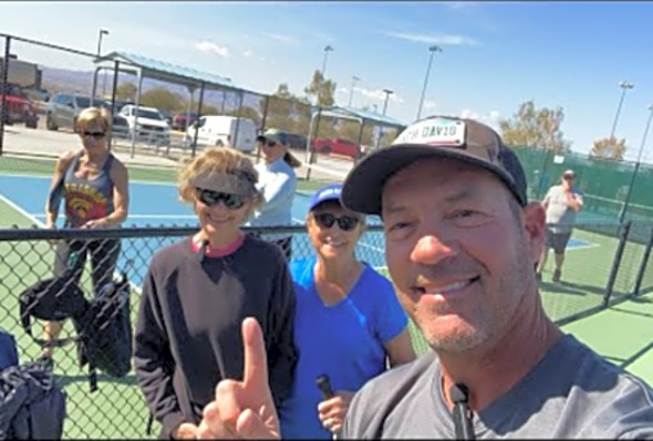 Pickleball Lesson 3/3/2023 at Dick Samp Park Lake Havasu City, AZ w/ Coach David