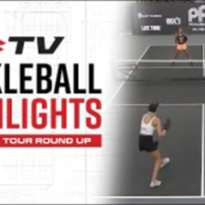 Lea Jansen Slam Pickleball Highlight - 2022 PPA Tour Round Up Women&#039;s Do...