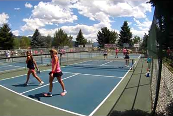 Star Valley 2019 Women&#039;s Pickleball 5.0 Smith/Klein vs Barr/Britt