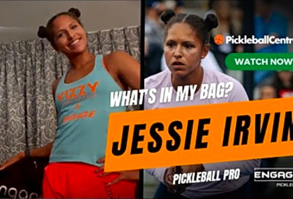 What&#039;s in My Bag with Pickleball Pro, Jessie Irvine Sponsored by Engage Pickleball