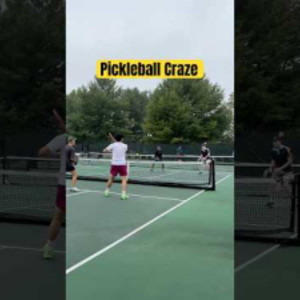 Kitchen Pickleball and Net Shot #pickleball #paddlesport #tennis #pickle...
