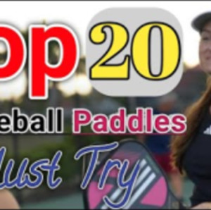 20 Best Pickleball paddles 2024 - Beginners to advanced players pickleba...