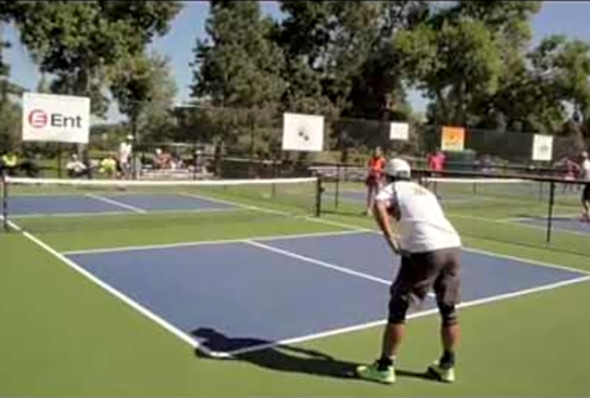 2016 Great Plains Pickleball Tournament: Scott Moore vs Tao Thongvanh