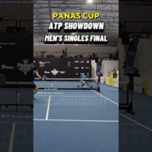 Pickleball ATP Showdown in Panas Cup Men&#039;s Singles Gold Medal Match #pic...