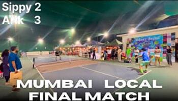 Best 4.0 Advance pickleball single match #Mumbai #maniacAvinash vs Kaif