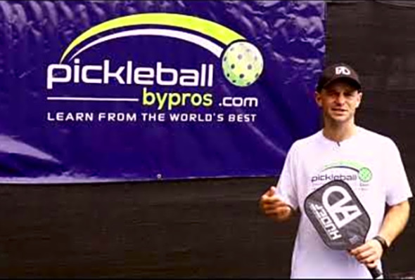 How to hit an Erne in Pickleball with Frank Anthony Davis