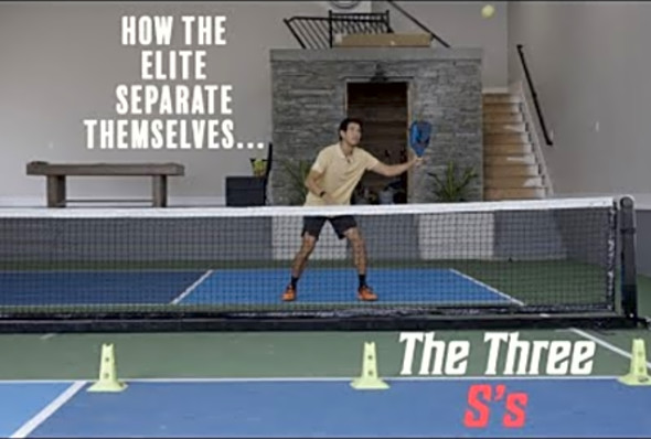 What separates the best Pickleball players from the rest? The Three S&#039;s...