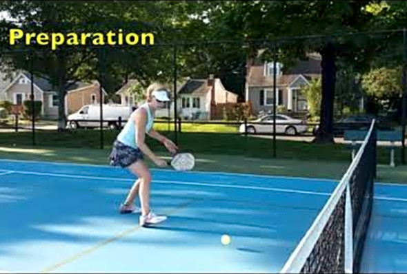 Demo Video: Pickleball Topspin Backhand Dink