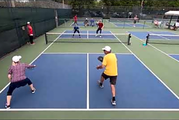 Chico Pickleball Gold Medal Match 4 0 - April 2019