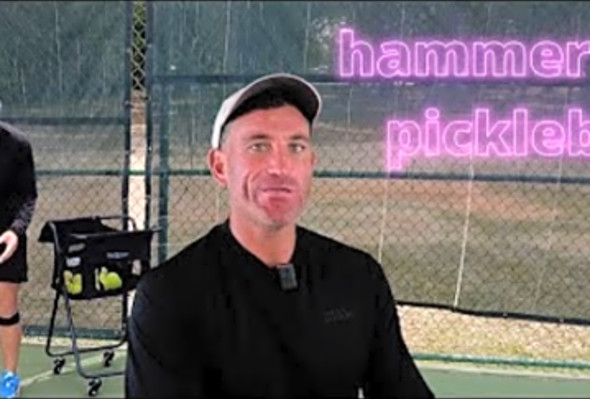 HOW TO hit the Hammer Grip in Pickleball