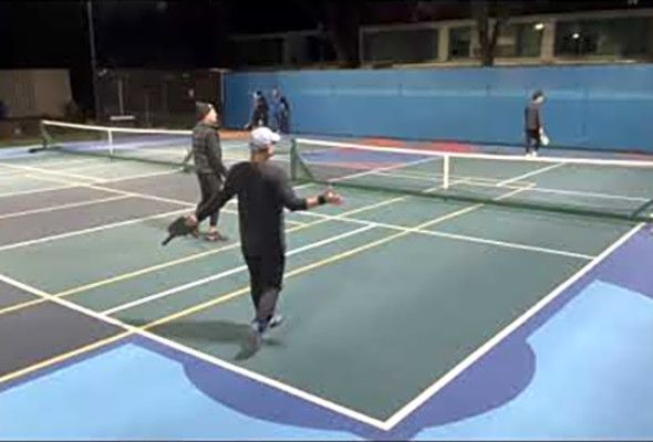 AJ-Mark (LA Lobster) vs Kalvin-Eddie (Sorry Not Sorry) MLP 1/9/22 MiLP Minor League Pickleball