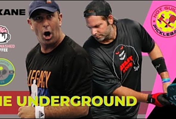 Ryan Sherry &amp; Not Guilty Pickleball vs Aaron Sherry &amp; PJ Jensen at The Underground - Fort Myers, FL