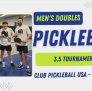 3.5 Men&#039;s Doubles Single Elimination - Club Pickleball USA Tournament - ...