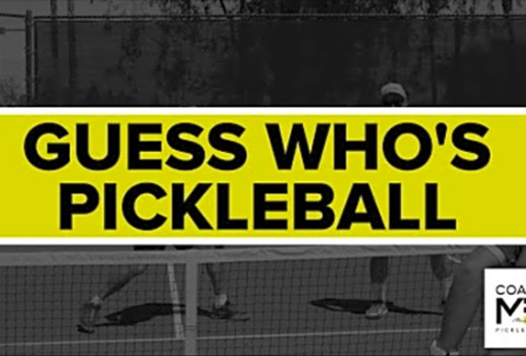 Guess Who&#039;s Pickleball: Pickleball Game with Morgan Evans - CoachME
