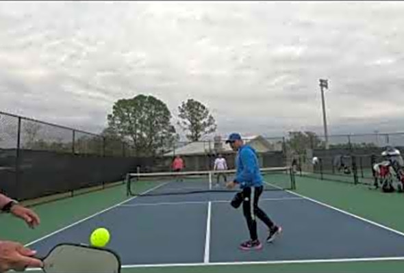 Michael M/Frank Vs Danny/Mikey Florida Pickleball Match