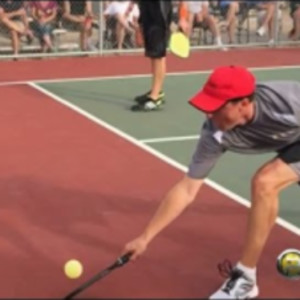 Amazing Get and Incredible Cross Court Shot - Dave Weinbach at Grand Can...