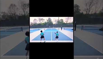 Gold Medal Match at PPA Challenger #pickleball #goldmedal #juniorppa #singles #