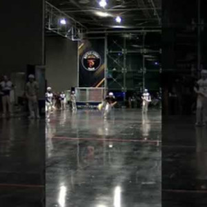 DROP SHOT! #jaialai #battlecourt #espn3 #miami #baseball #badminton #spo...